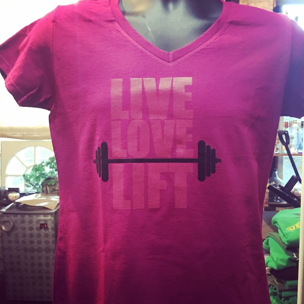 Men’s & Women’s fitness inspired Tees.